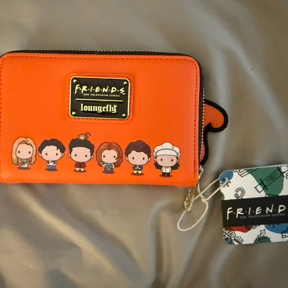 🧡 Loungefly Friends Couch Zip-Around Wallet | Central Perk Vibes 🛋️
